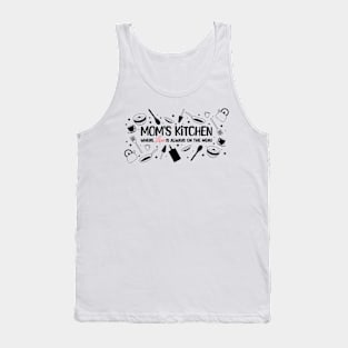 Mom's Kitchen Love Menu Tank Top